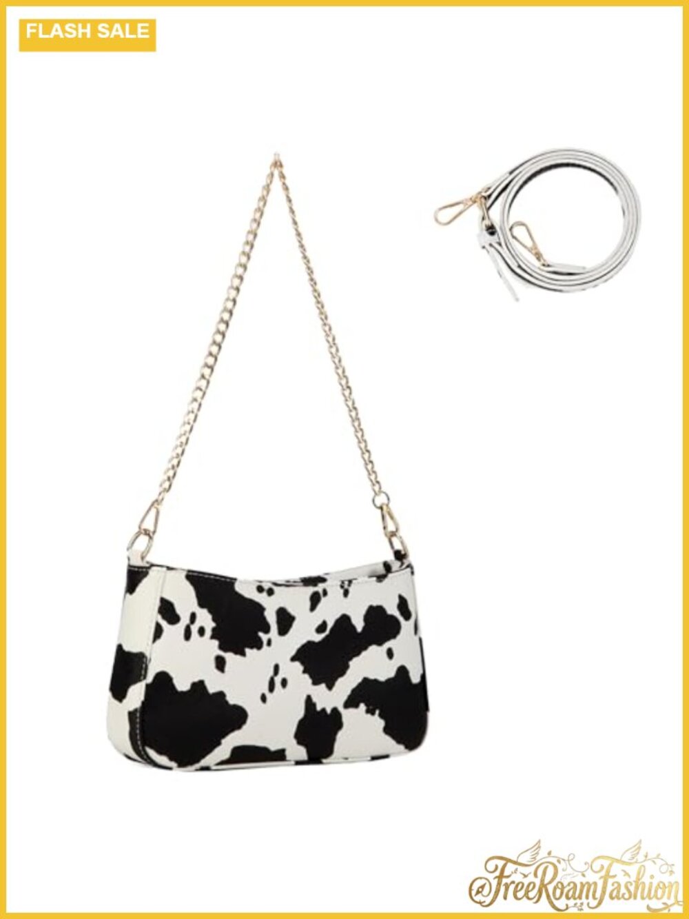 PU Leather Small Crossbody Shoulder Bag Detachable Strap Women Mini Purse